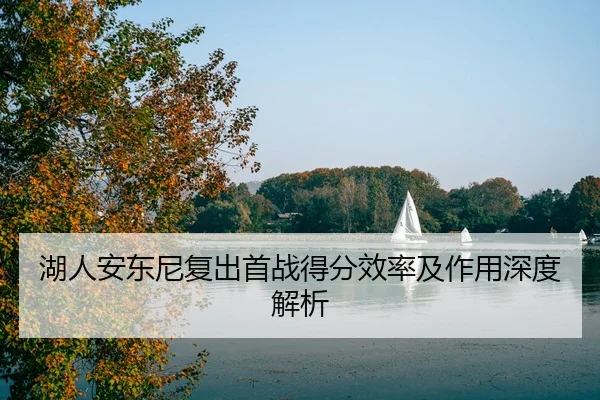 湖人安东尼复出首战得分效率及作用深度解析